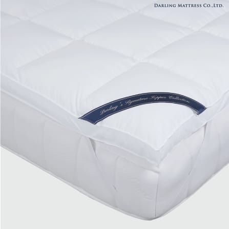 ท็อปเปอร์รองนอน 5 ฟุต DARLING MATTRESS รุ่นขนห่านเทียมหรือนาโนเจลรุ่นนุ่มฟู_6
